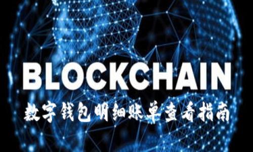 数字钱包明细账单查看指南