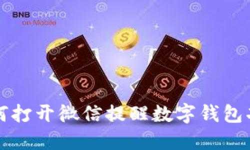 如何打开微信提醒数字钱包功能