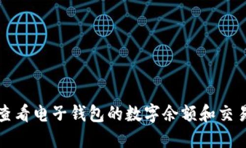 如何查看电子钱包的数字余额和交易记录