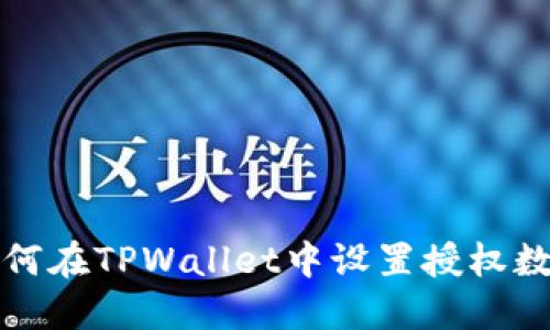 如何在TPWallet中设置授权数量