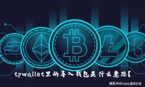 tpwallet里的导入钱包是什么意思？