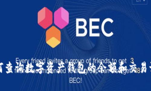 如何查询数字资产钱包的余额和交易记录