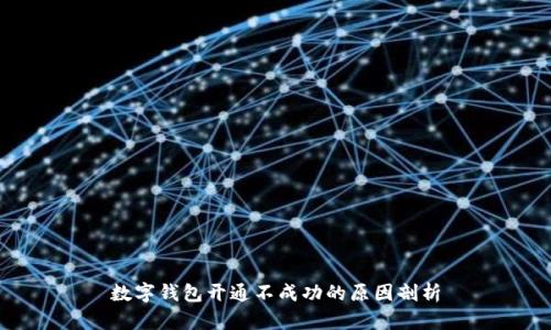 数字钱包开通不成功的原因剖析