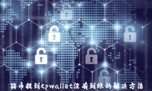 
猪币提到tpwallet没有到账的解决方法